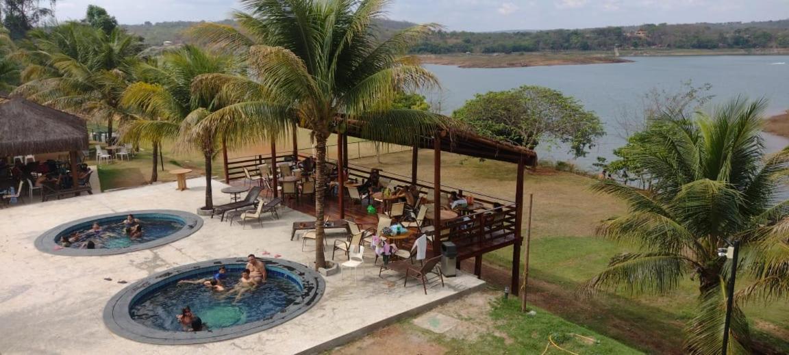 Aldeia Do Lago Caldas Novas Lindo Apt Com Cozinha Mobilia Nova Pode Levar Bebidas Na Area Das Piscinas Zewnętrze zdjęcie