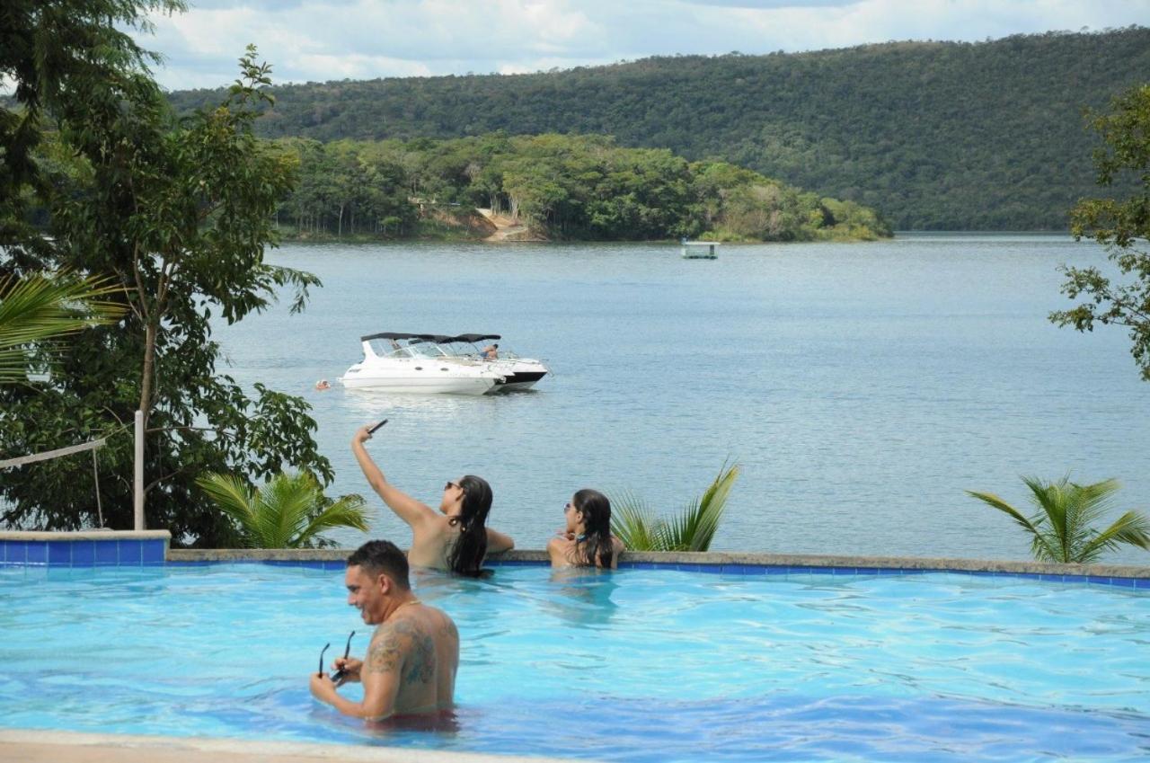 Aldeia Do Lago Caldas Novas Lindo Apt Com Cozinha Mobilia Nova Pode Levar Bebidas Na Area Das Piscinas Zewnętrze zdjęcie